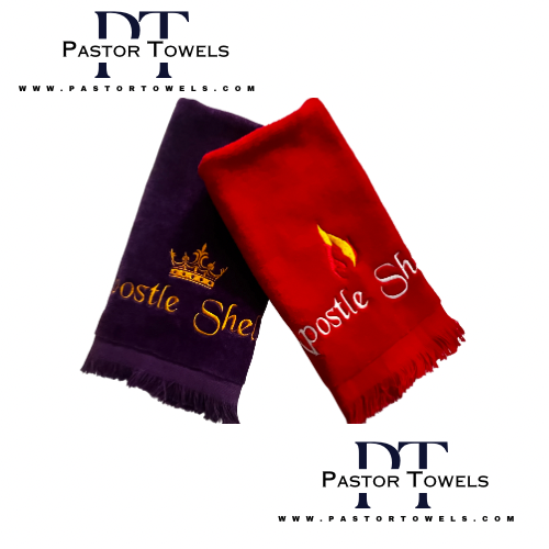 Customized Pastor Towels