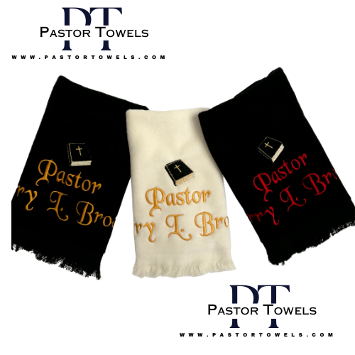 Customized Pastor Towels